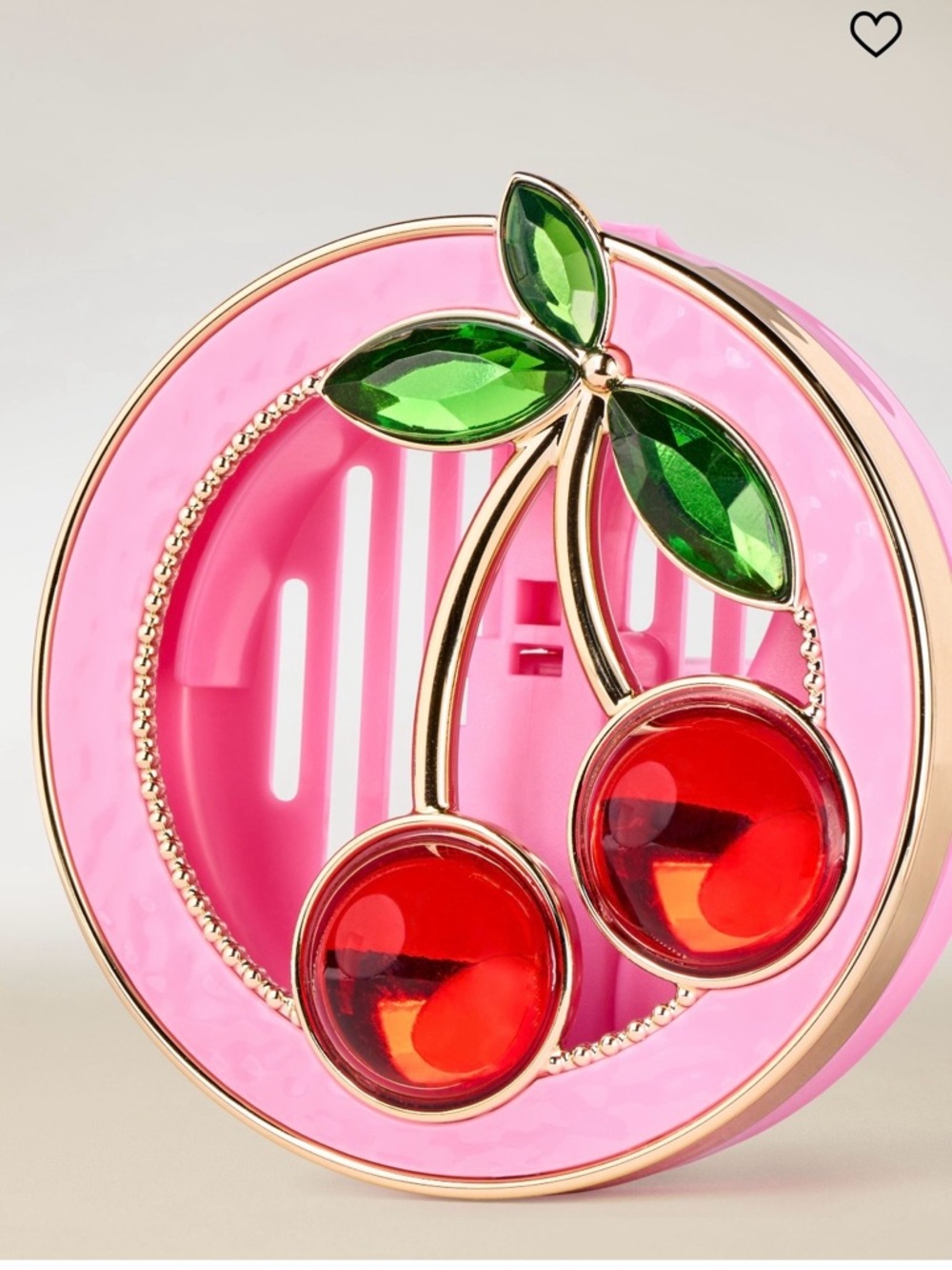 Bath & Body Works Cherries Car Fragrance Holder